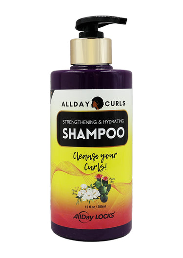 AllDay Curls Strengthening & Hydrating Shampoo (12 oz)
